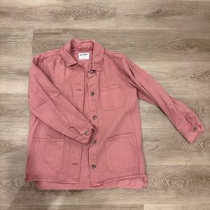 Old Navy Pink Shacket